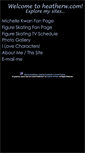 Mobile Screenshot of heatherw.com